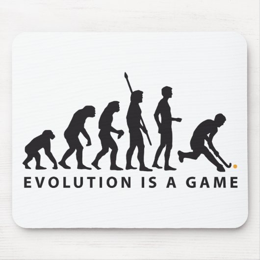 evolution hockey マウスパッド (正面)