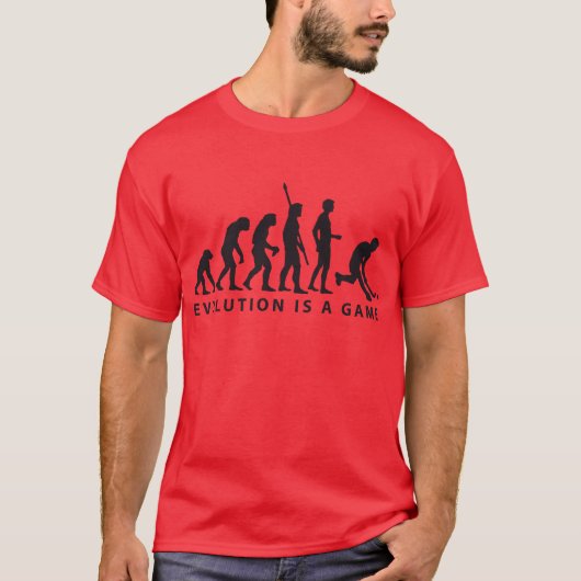 evolution hockey tシャツ (正面)