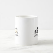 evolution Judo コーヒーマグカップ (中央)