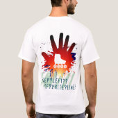 Evolution/LS保パフォ離れーマンス・ファイバ Tシャツ (裏面)