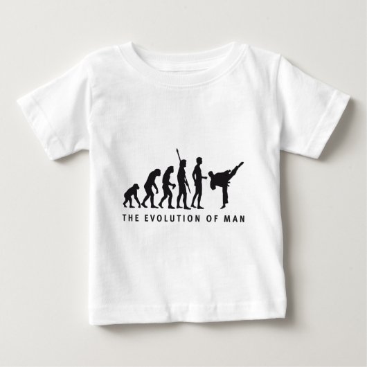 evolution martial arts ベビーTシャツ (正面)