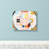 Evolution No.13 by Hilma af Klint キャンバスプリント (インサイチュ (ウッドフロア))