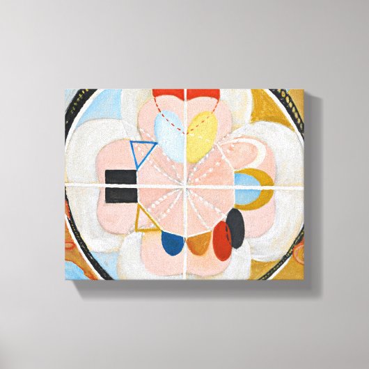 Evolution No.13 by Hilma af Klint キャンバスプリント (正面)