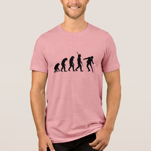 Evolution of Dance  – Iconic Performer Silhouette  トライブレンドＴシャツ (正面)