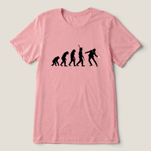 Evolution of Dance  – Iconic Performer Silhouette  トライブレンドＴシャツ (デザイン正面)