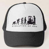 evolution of man forklift driver キャップ (正面)