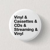 Evolution of Music Button 缶バッジ (正面)