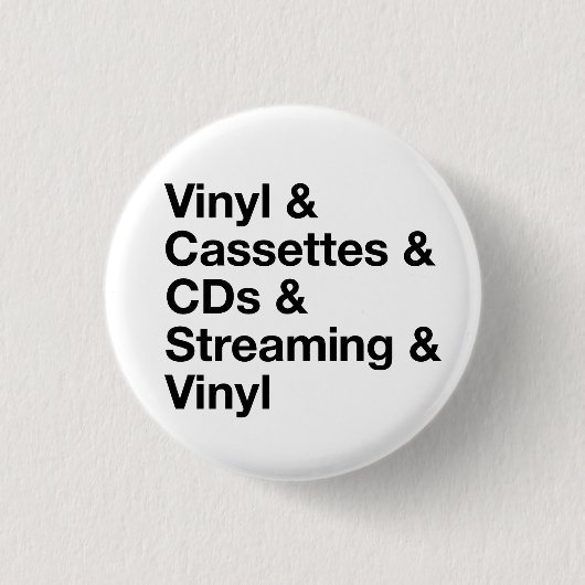 Evolution of Music Button 缶バッジ (正面)