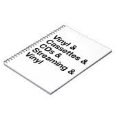 Evolution of Music Notebook ノートブック (左側)