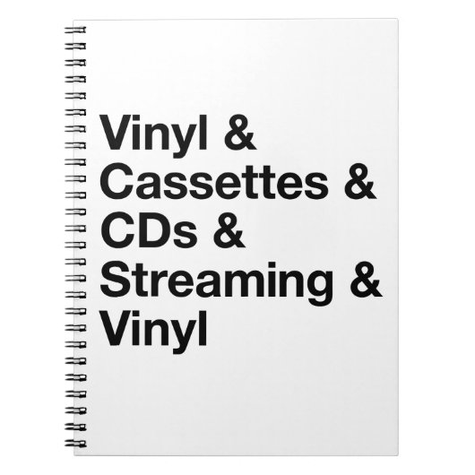 Evolution of Music Notebook ノートブック (正面)