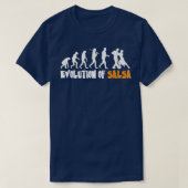 Evolution Of Salsa, Salsa Dancing, Latin Music647 Tシャツ (デザイン正面)