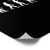 Evolution Of Skateboarder - Skateboarding Gift Shi ポスター (角)