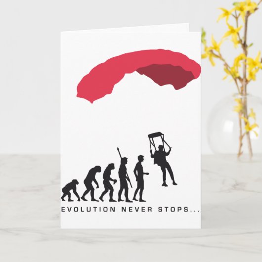 evolution Parachute カード (黄色い花)