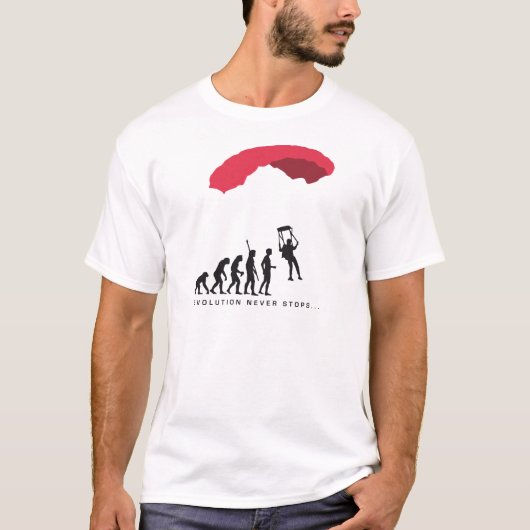 evolution Parachute Tシャツ (正面)