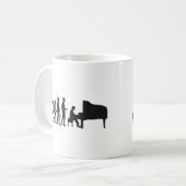evolution piano コーヒーマグカップ (正面左)
