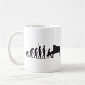 evolution piano コーヒーマグカップ (左)