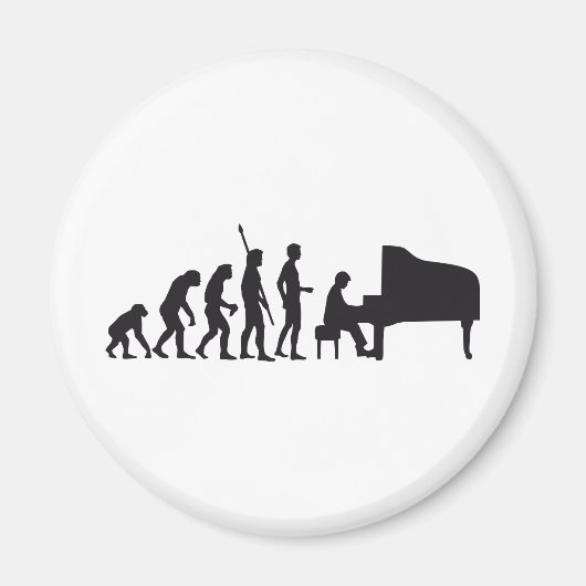 evolution piano マグネット (正面)