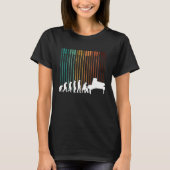 Evolution Piano Musician Keyboard Orchestra Tシャツ (正面)