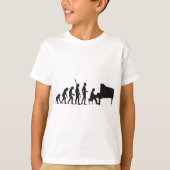evolution piano tシャツ (正面)