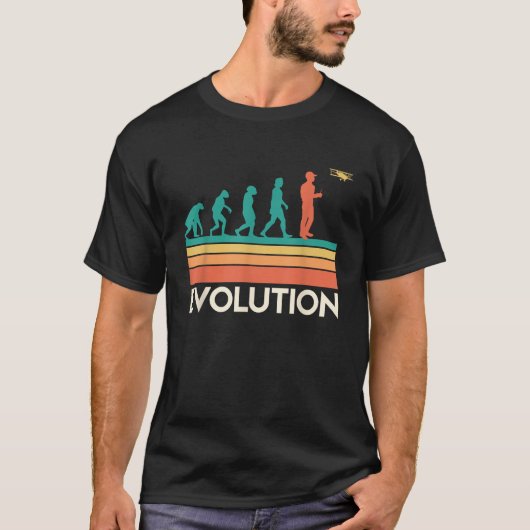 Evolution RC P パイロット模型飛行機ラジコン Tシャツ (正面)