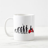 evolution scooter コーヒーマグカップ (左)