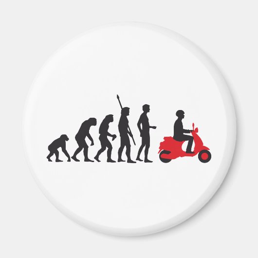 evolution scooter マグネット (正面)