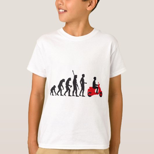 evolution scooter tシャツ (正面)