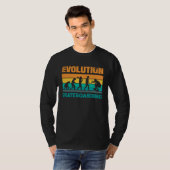 Evolution Skateboarding Skate Retro Streetwear  1 Tシャツ (正面フル)