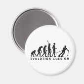 evolution ski マグネット (正面/裏面)