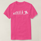 Evolution Snowboard Ski Resort Snowboarding Gift Tシャツ (デザイン正面)