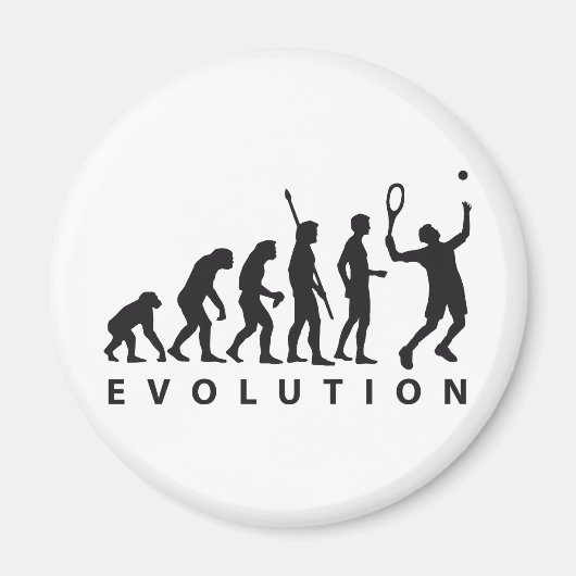 evolution tennis マグネット (正面)