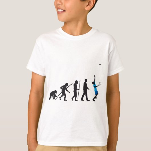 evolution tennis player tシャツ (正面)