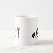 evolution trumpet player コーヒーマグカップ (中央)