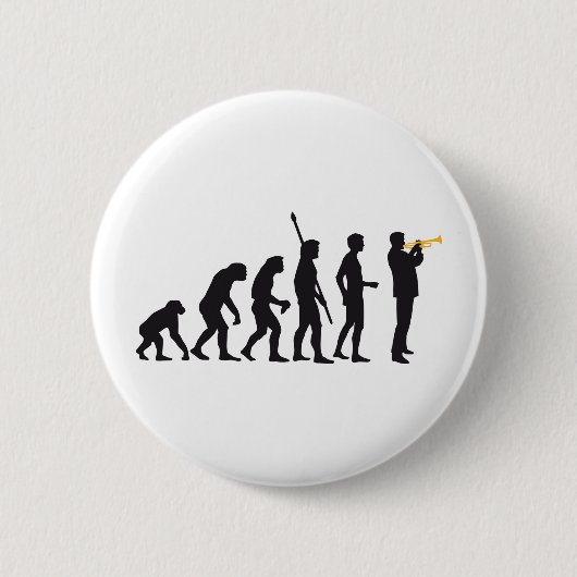 evolution trumpet player 缶バッジ (正面)