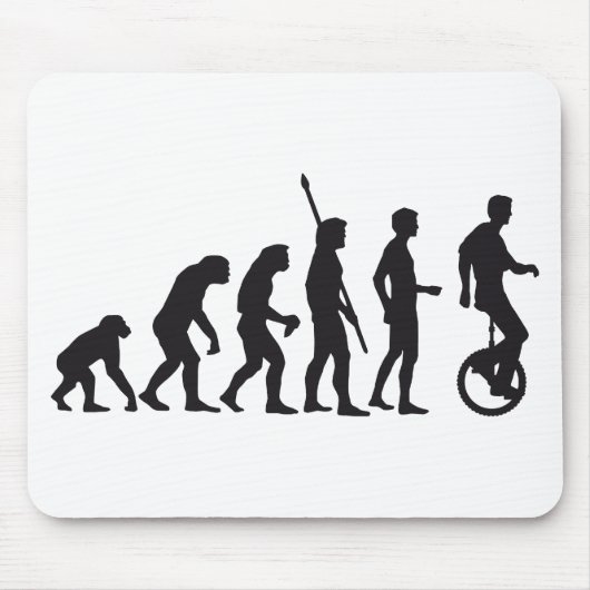 evolution unicycle マウスパッド (正面)