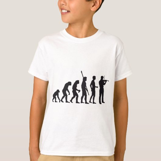 evolution violin tシャツ (正面)