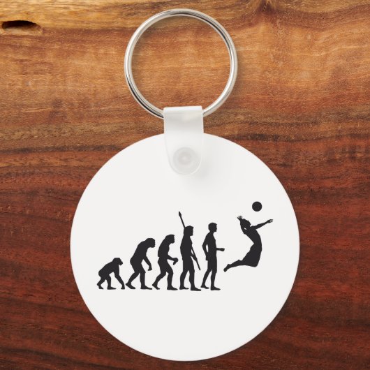 evolution volleyball キーホルダー (正面)