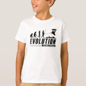 Evolution Wakeboard Wake Wakeboarding Wakeboarder Tシャツ (正面)