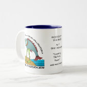 EVOLUTIONIST TRUTHSEEKERのマグ ツートーンマグカップ (正面左)