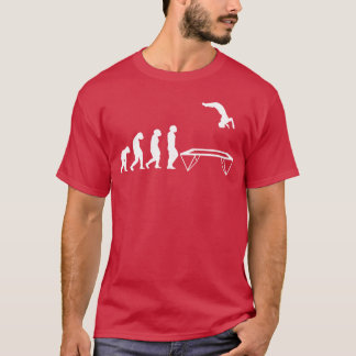 EVOLUTIONRAMPOLINE フィットネス スポーツ 体操 友達 Tシャツ