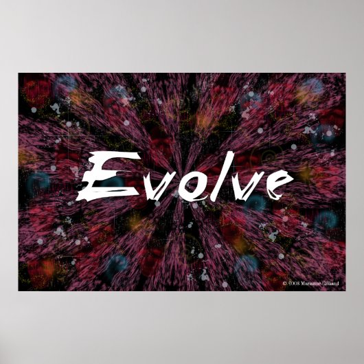 Evolve Artポスター ポスター (正面)