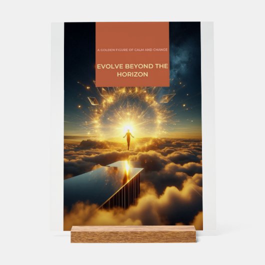 Evolve Beyond Poster アクリルサイン (正面)