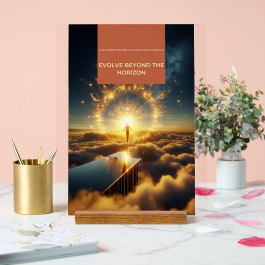 Evolve Beyond Poster アクリルサイン (ウェディング)