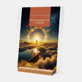 Evolve Beyond Poster アクリルサイン (傾斜)