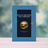 Evolve Beyond Poster print アクリルサイン (ニュートラル)