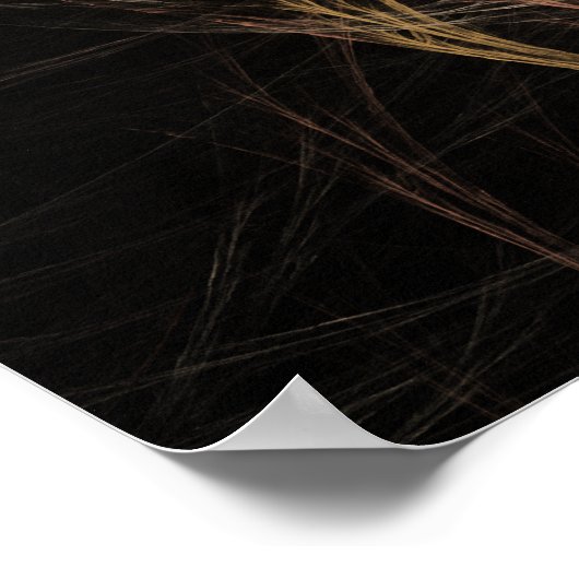 Evolve Flame Fractal ポスター (角)