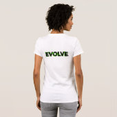 EVOLVE//GLITCHED: 変異するモーション Tシャツ (裏面フル)