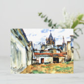 Evora，ポルトガル – ファインアート絵画ズ カード (スタンド正面)