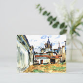 Evora,ポルトガル – ファインアート絵画ズ ポストカード (スタンド正面)