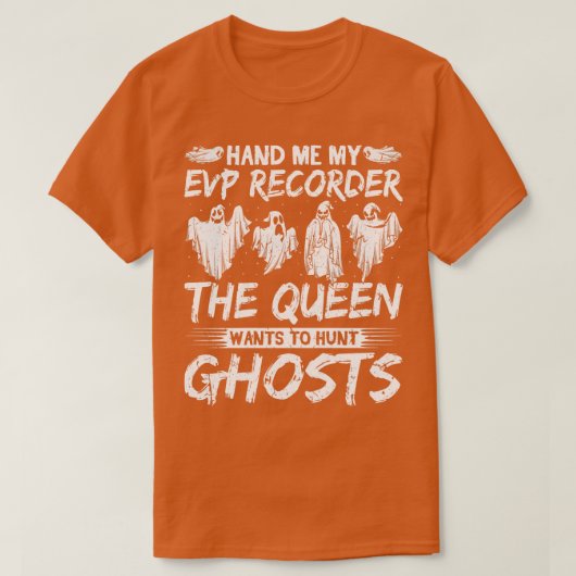 Evpレコーダー幽霊狩り Tシャツ (デザイン正面)